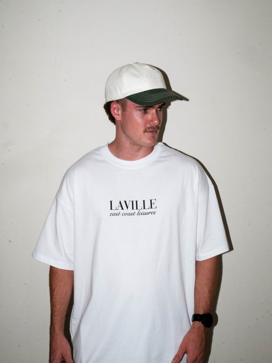 Oversized Tee (east coast leisures) - White