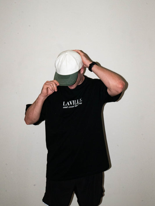 Oversized Tee (East Coast Leisures) - Black